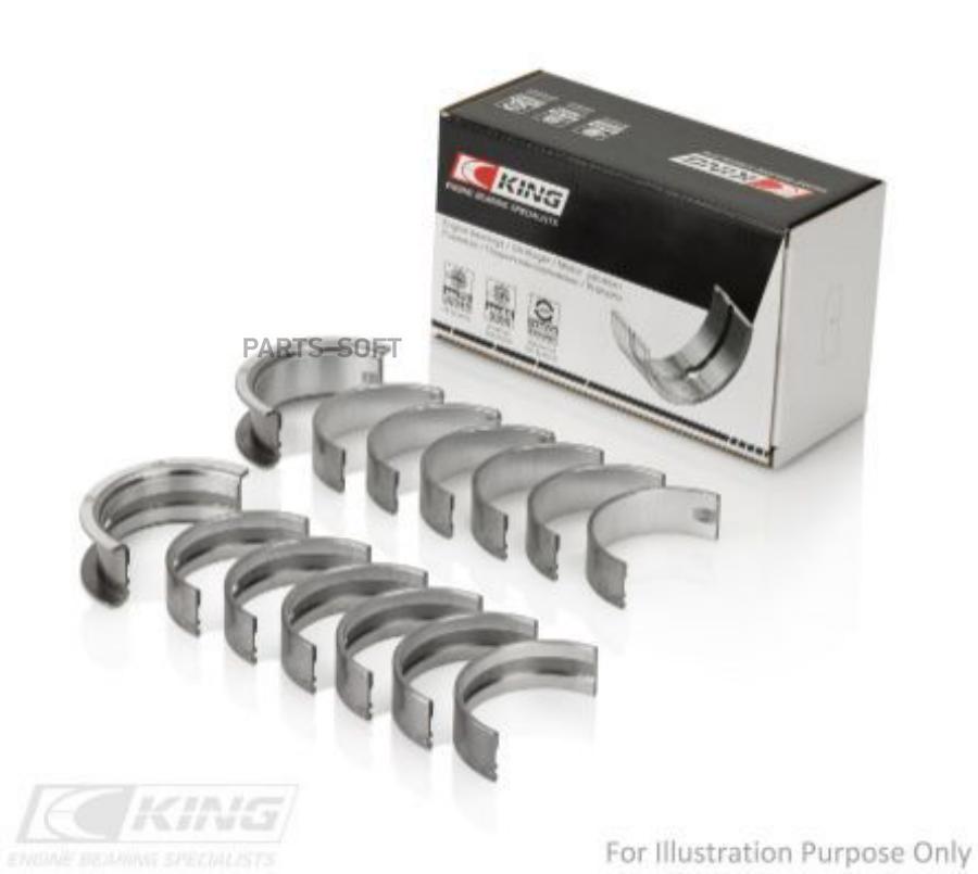 

Вкладыши Двигателя Коренные Bmw E34 2.0/2.8 M20/M50-M54 81> 0.25 (7) King MB798AM025