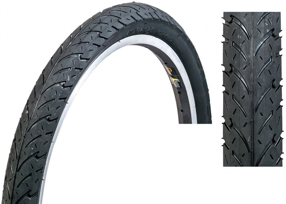 

Покрышка 20" TIREPROFI 2005 20x2.125 гладкая, 2005