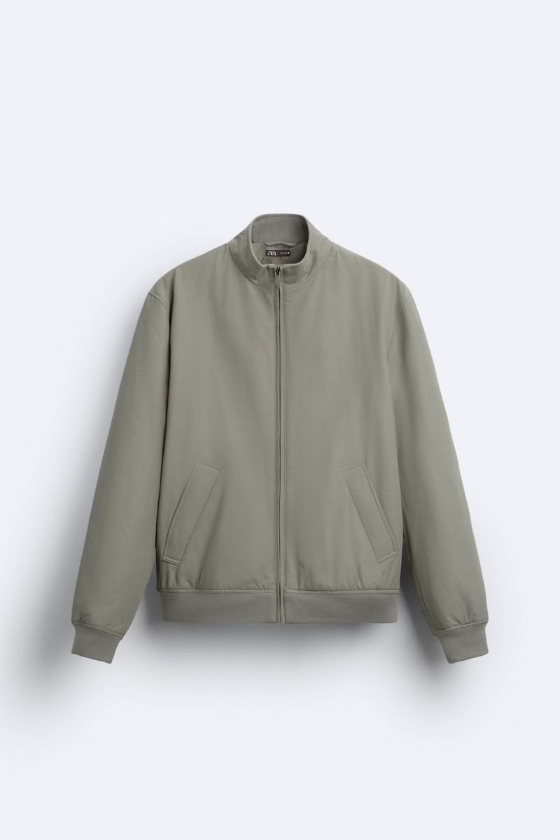 

Бомбер мужской ZARA 06518350 серый XL, 06518350