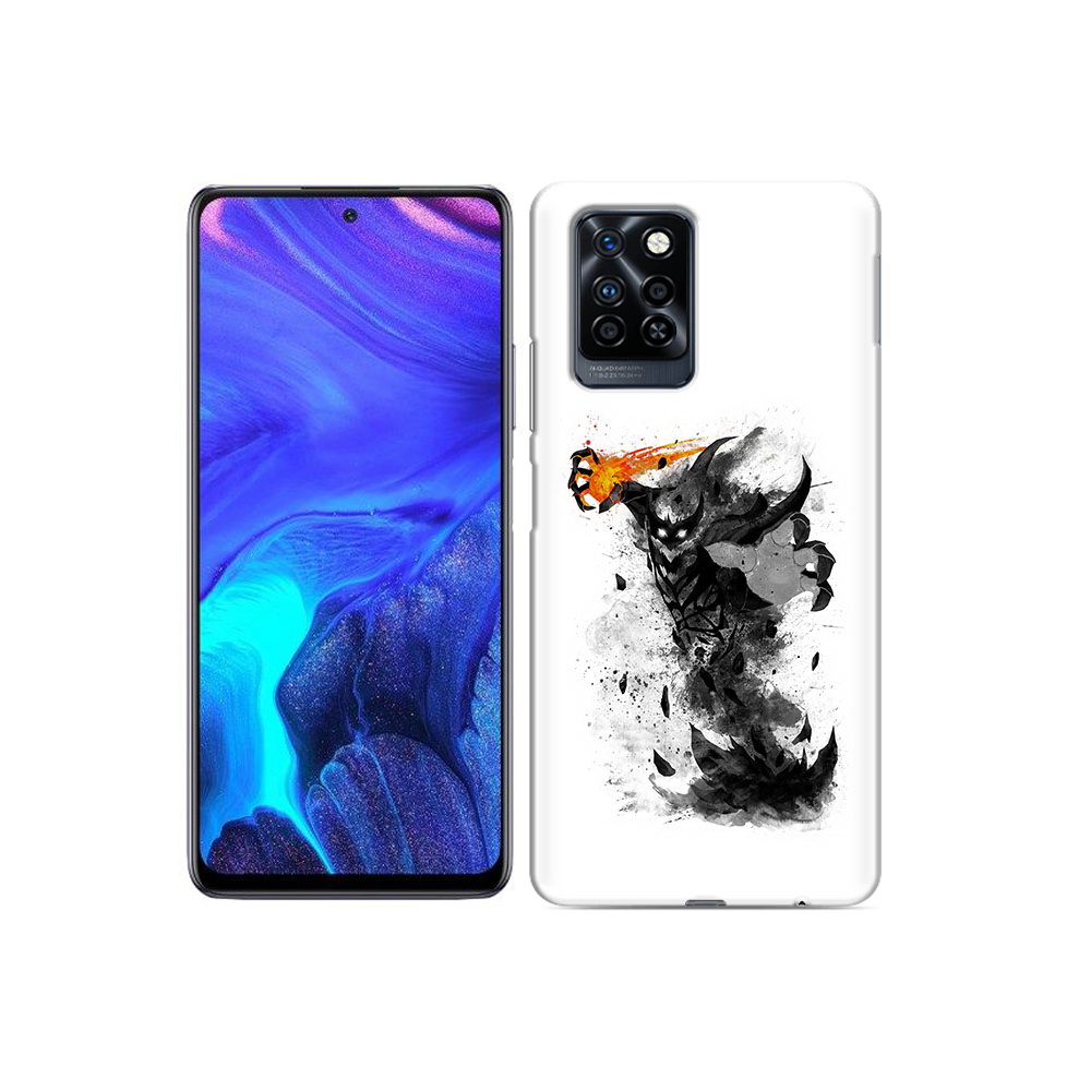 

Чехол MyPads Tocco для Infinix Note 10 Pro nevermore черно белый, Прозрачный, Tocco