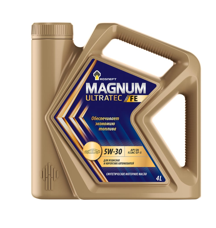

Масло моторное 5W30 синт. Magnum Ultratec FE SN/CF (АКЦИЯ 4+1) (Роснефть) 1шт