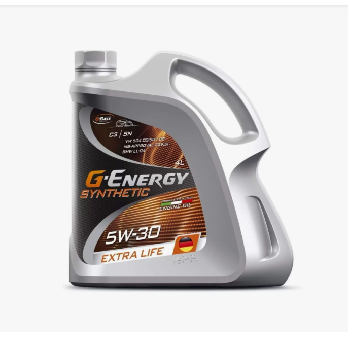 

Моторное масло G-Energy синтетическое Synthetic Extra Life 5W30 4л