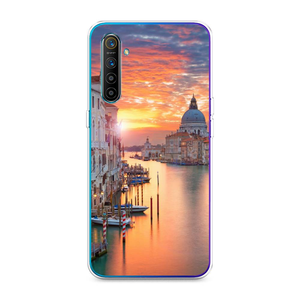 

Чехол на Realme XT "Восход 11", Розовый;оранжевый, 251450-2