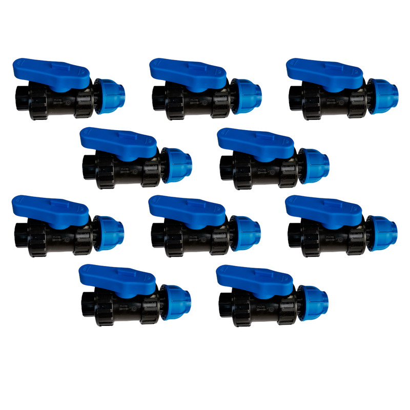 

Кран ПНД Boutte 20 1/2" ВР, 10 шт, 9277666, Черный, 9277666