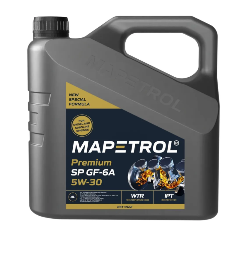 

Моторное масло MAPETROL PREMIUM SP GF-6A 5W30 4л