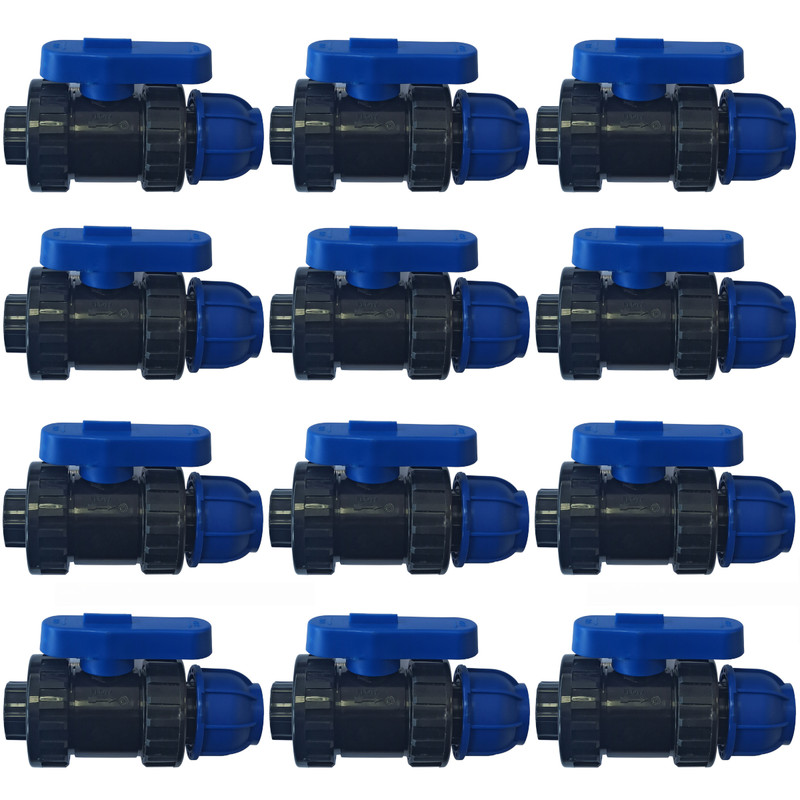 

Кран ПНД Boutte 25 1/2" ВР, 12 шт, 9278991, Черный, 9278991