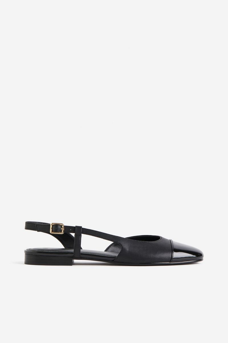 

Туфли женские H&M 1218497 черные 36 EU, Черный, 1218497