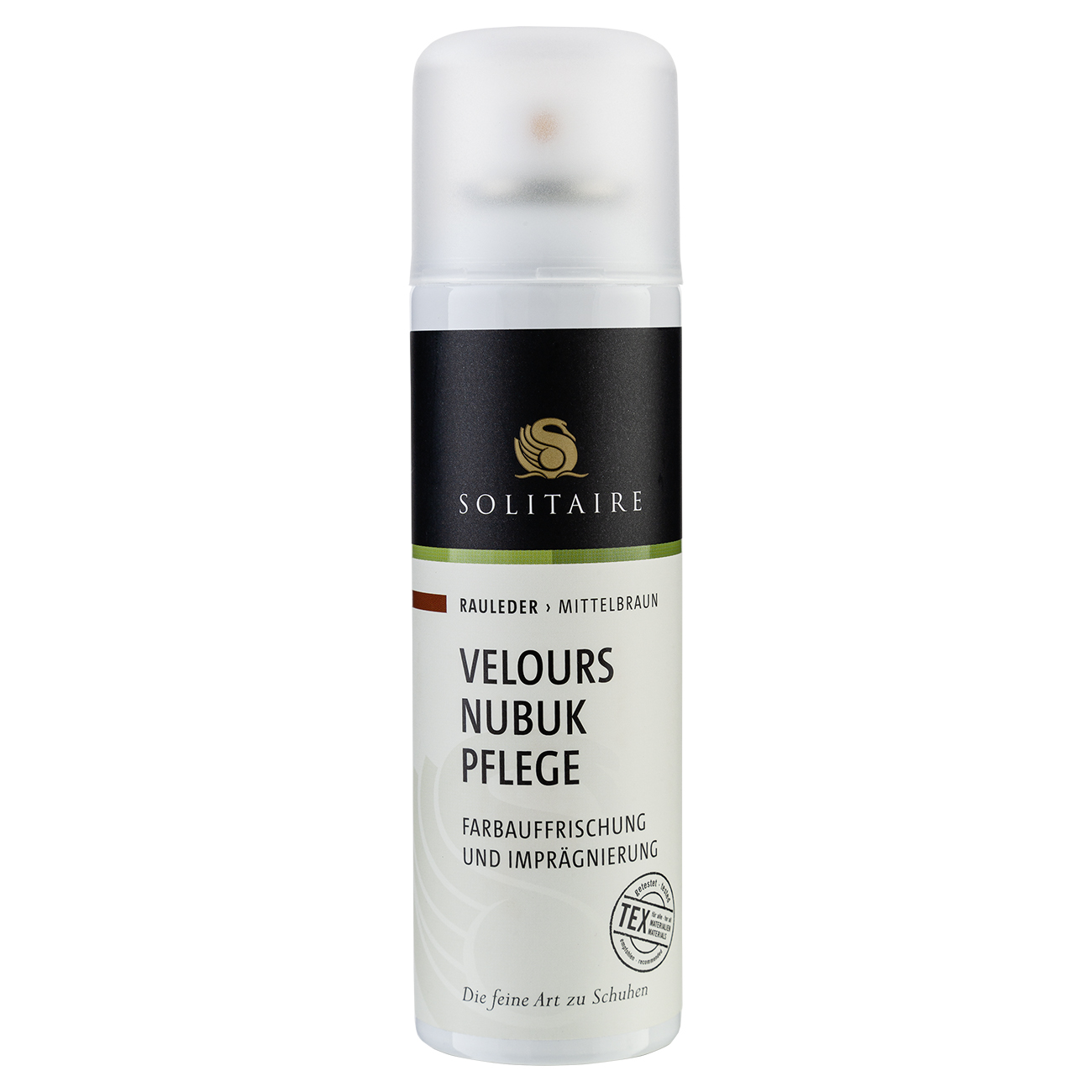 Аэрозоль-краситель Solitaire Velours Nubuk Pflege 200ml коричневый 200 мл