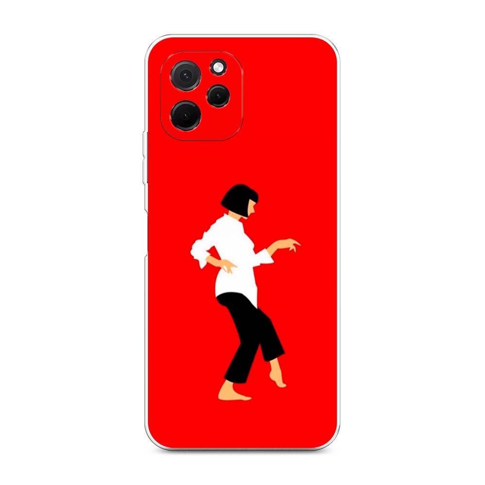 

Чехол Awog на HuaweI Nova Y61 "Криминальное чтиво 1", Красный;белый;черный, 6120050-7
