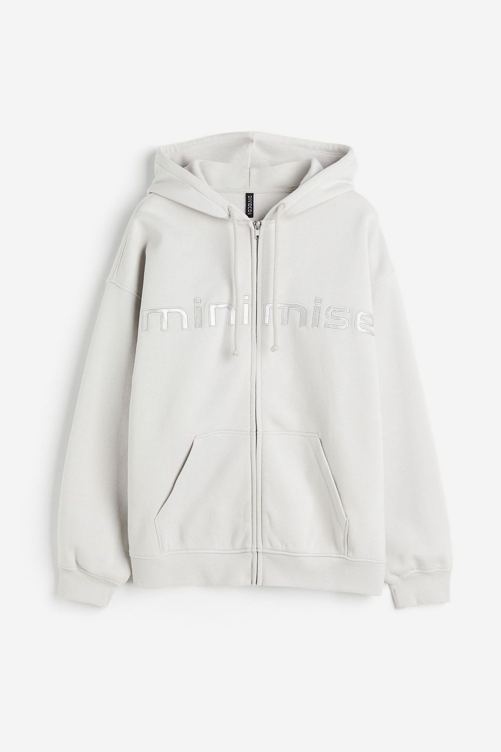 

Толстовка женская H&M 1163094 серая L, Серый, 1163094
