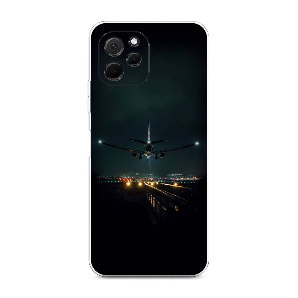 

Чехол Awog на HuaweI Nova Y61 "Ночной рейс", Черный, 6120050-6