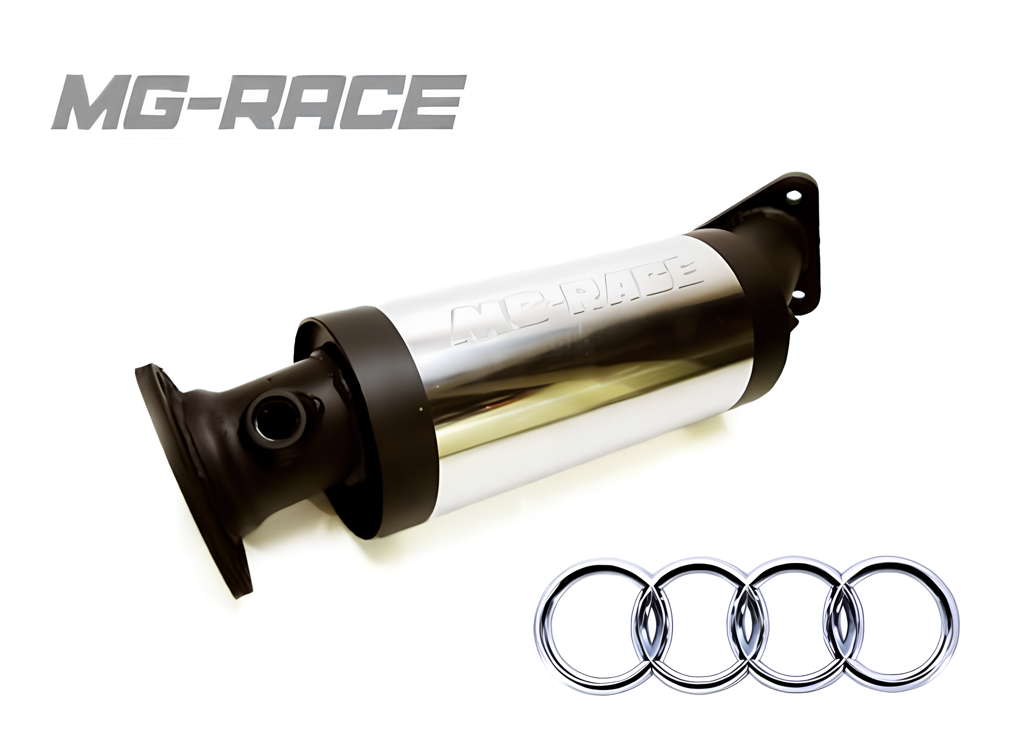 

Пламегаситель выхлопной системы MG-Race AudA411174-1-40133u