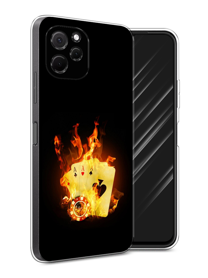 

Чехол Awog на HuaweI Nova Y61 "На счастье", Белый;красный;зеленый, 6120050-1