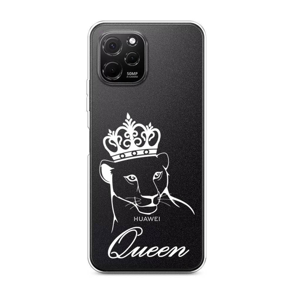 

Чехол Awog на HuaweI Nova Y61 "Львица королева", Бежевый;прозрачный, 6120050-7