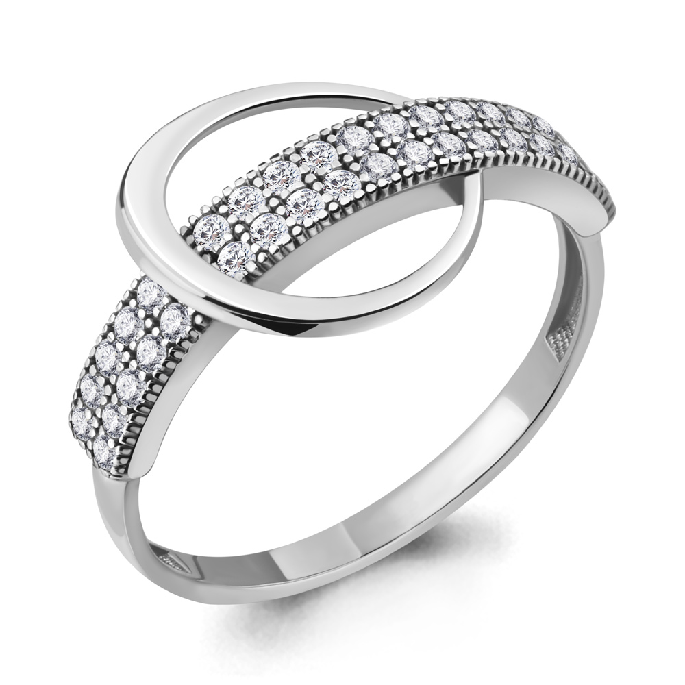 

Кольцо из серебра р. 17 AQUAMARINE 68837А_925_р, 68837А_925_р