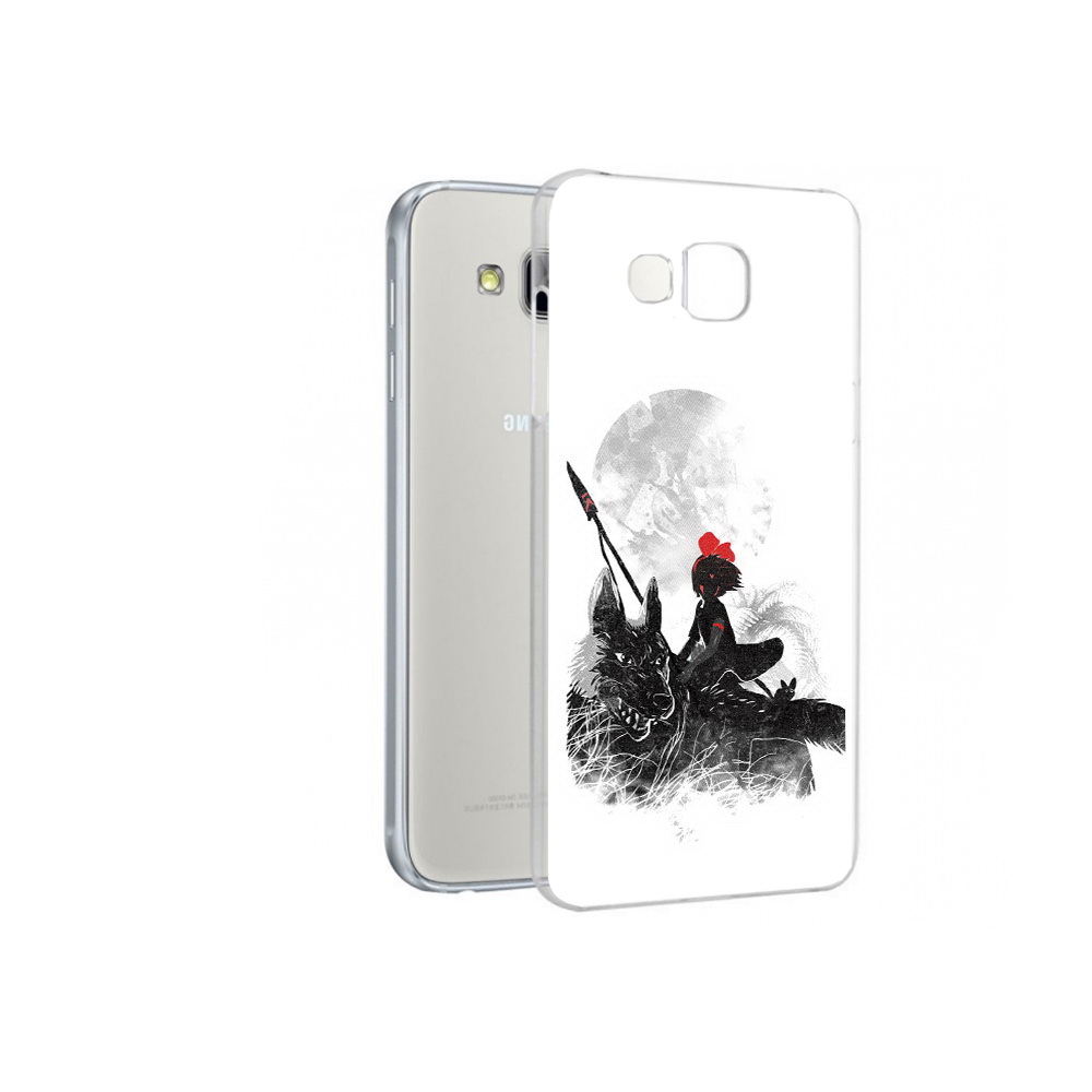 

Чехол MyPads Tocco для Samsung Galaxy A7 мононоке, Прозрачный, Tocco