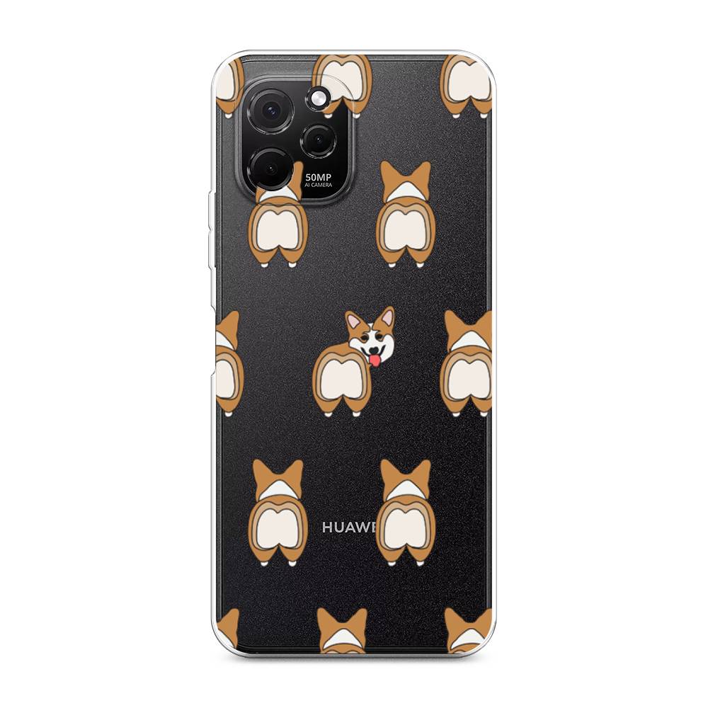 

Чехол Awog на HuaweI Nova Y61 "Милый корги фон", Белый;бежевый;коричневый, 6120050-2