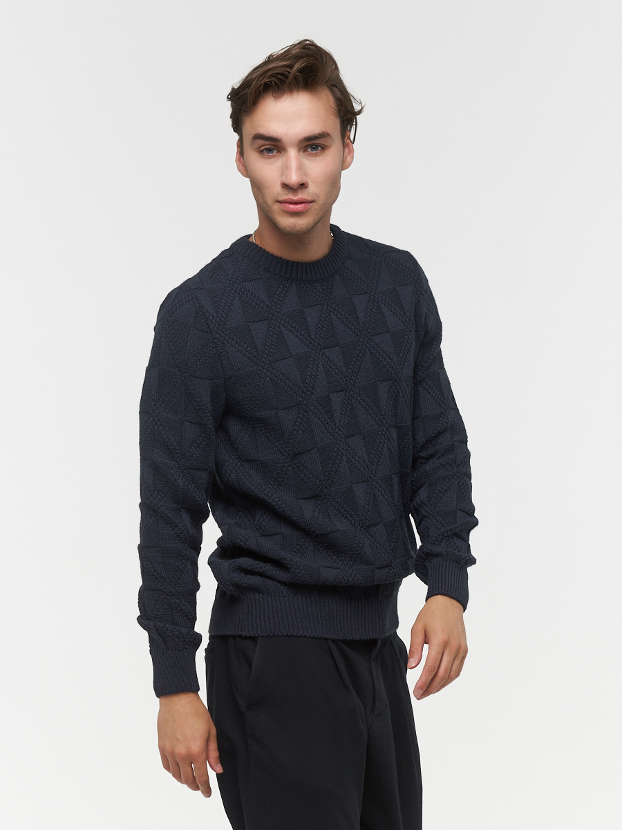

Джемпер мужской BY212-15023 BE YOU синий 50 RU, BY212-15023