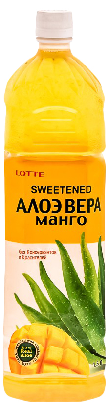 

Напиток сокосодержащий Lotte алоэ вера-манго 1,5 л