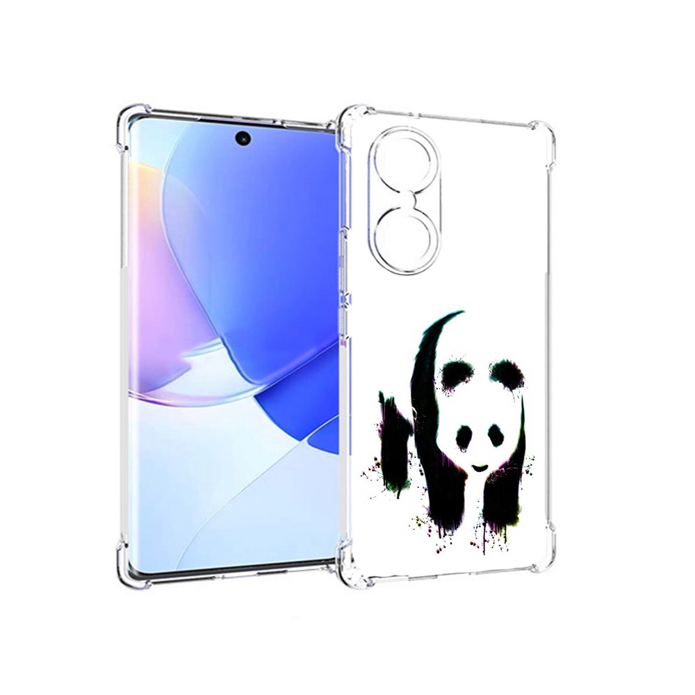 

Чехол MyPads Tocco для Honor 60 панда в акварели, Прозрачный, Tocco