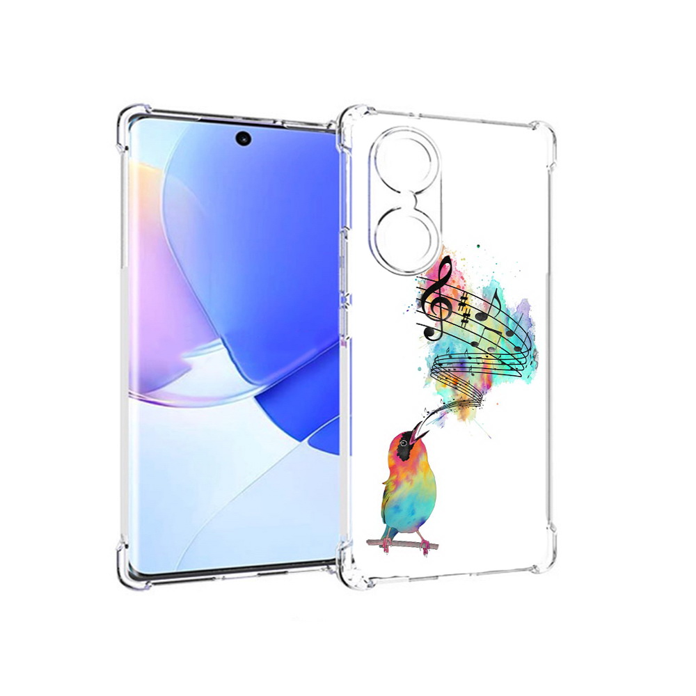 

Чехол MyPads Tocco для Honor 60 певчая птичка, Прозрачный, Tocco
