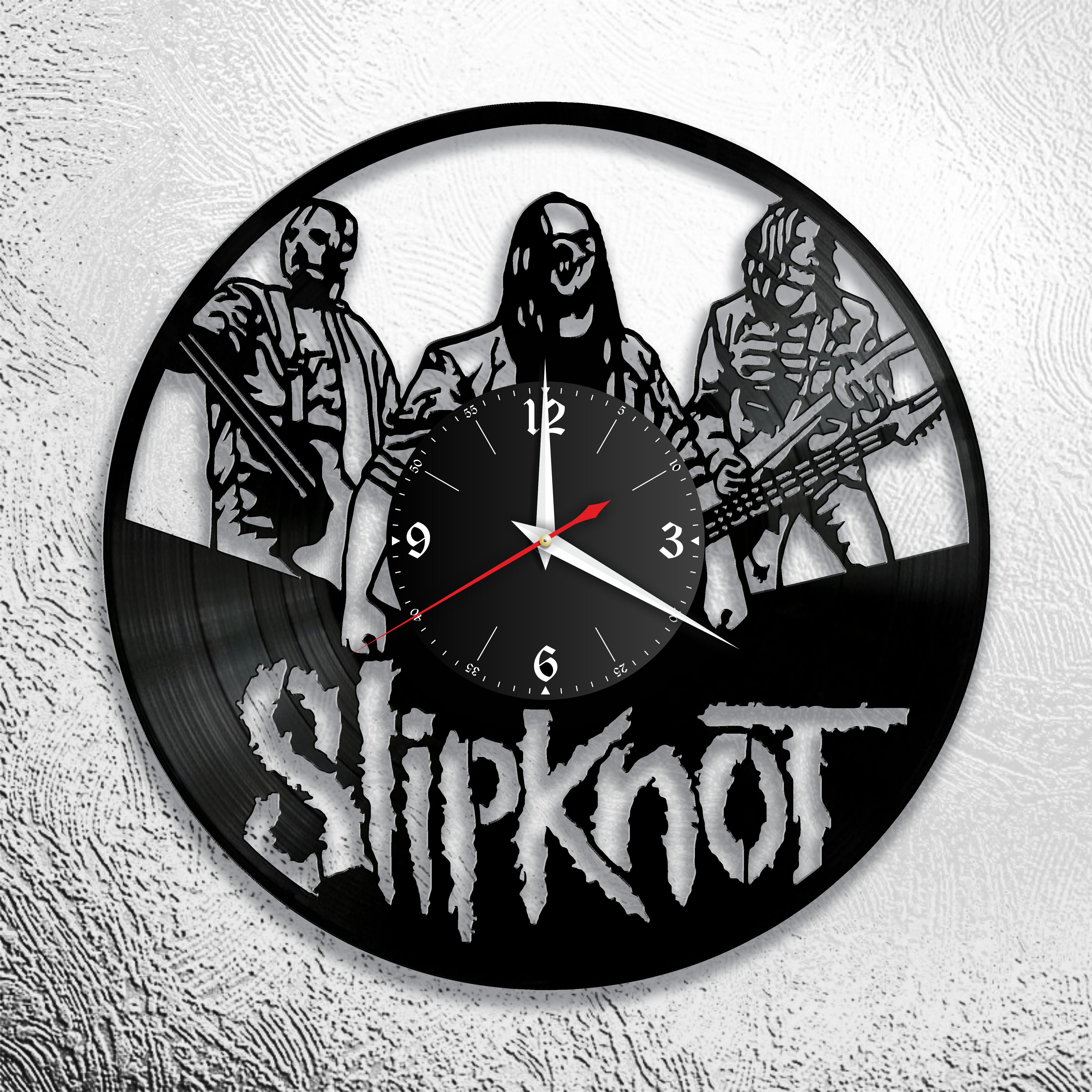 

Настенные часы из виниловой пластинки Slipknot ver.2, Slipknot 4