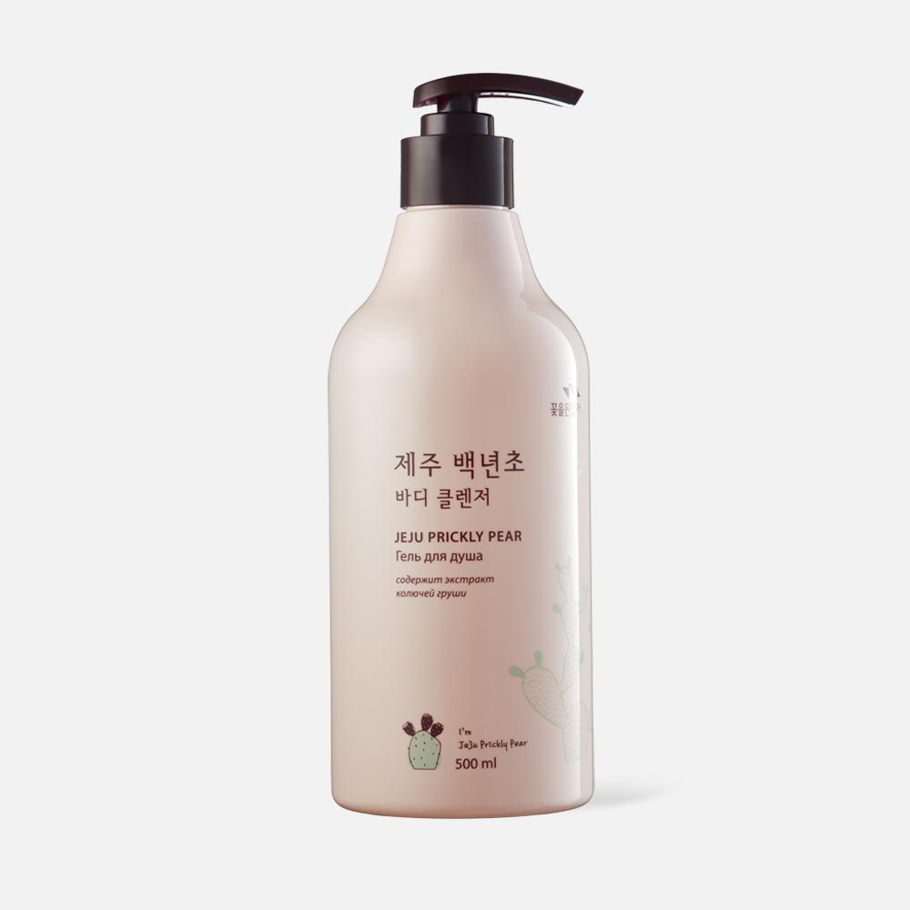 фото Гель для душа flor de man jeju prickly pear body cleanser 500 мл