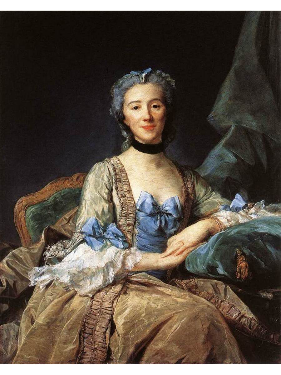 

Постер DRABS A3 Перронно Жан Батист 1715 - 1783 Портрет мадам де Соркенвиль