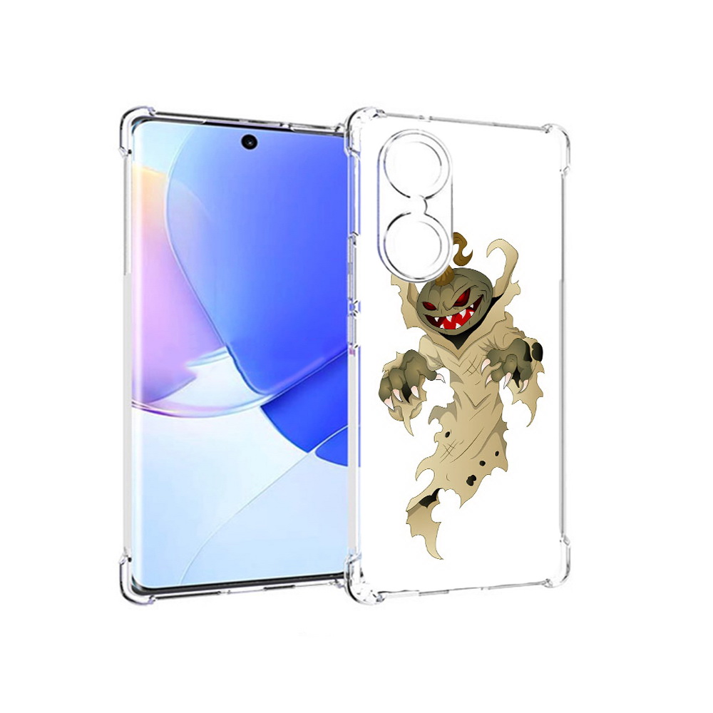 

Чехол MyPads Tocco для Honor 60 призрак хэллоуина, Прозрачный, Tocco
