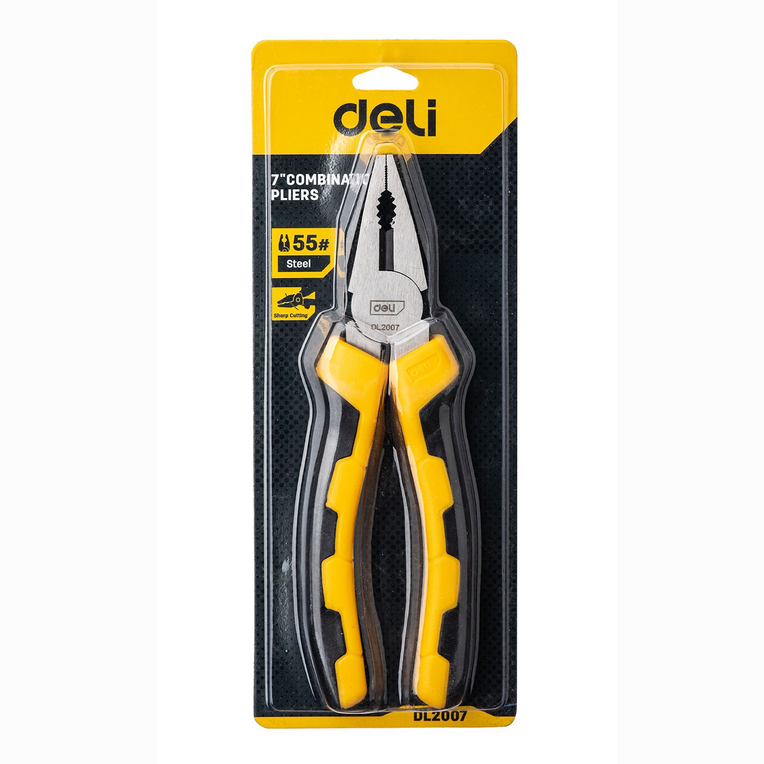 фото Комбинированные плоскогубцы deli dl2007 7" deli tools