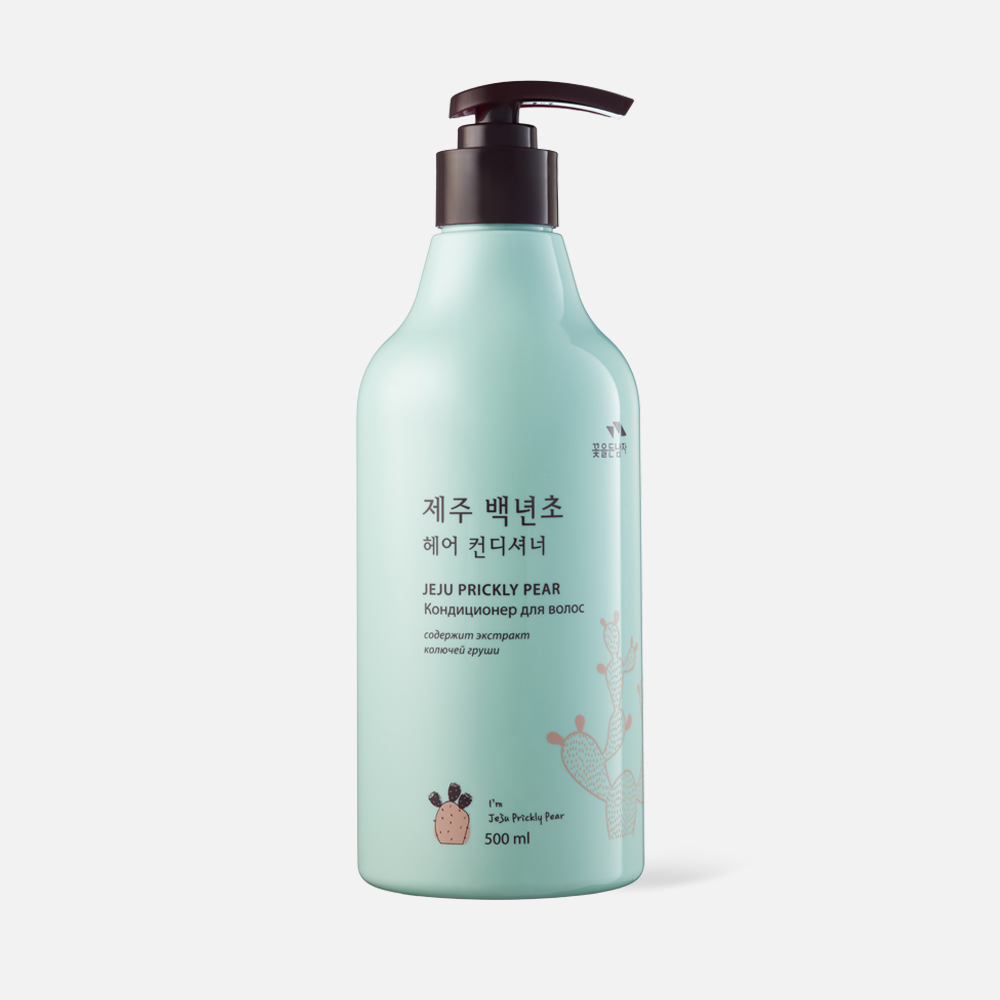 Кондиционер для волос Flor de Man Jeju Prickly Pear Hair Conditioner с кактусом 500 мл 2349₽