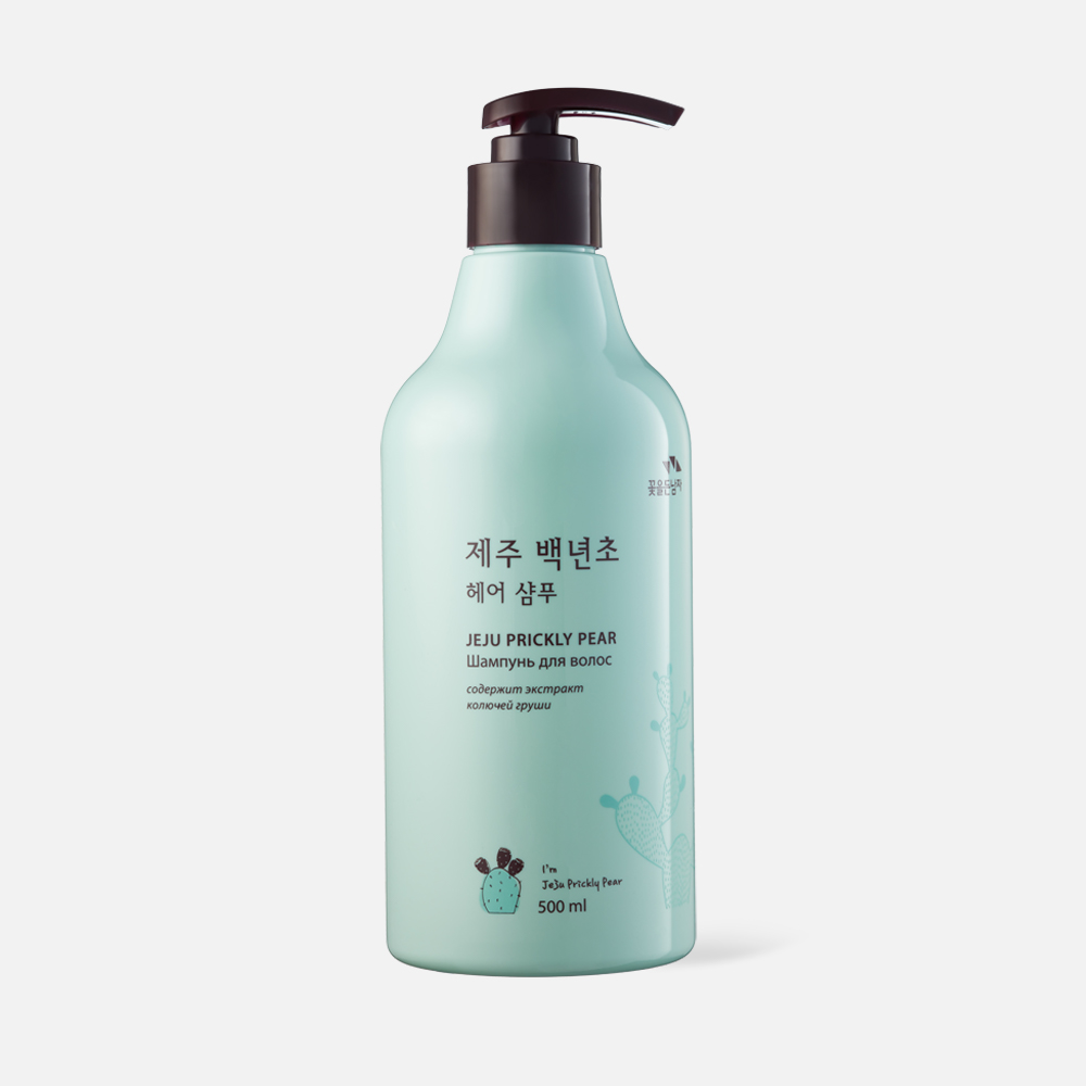 Шампунь Flor de Man Jeju Prickly Pear Hair Shampoo 500 мл 2239₽