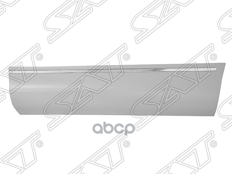 Накладка На Заднюю Дверь Audi Q7 09-15 Lh (левый) С Хром Полосой Sat арт. ST-AU30-041M-2