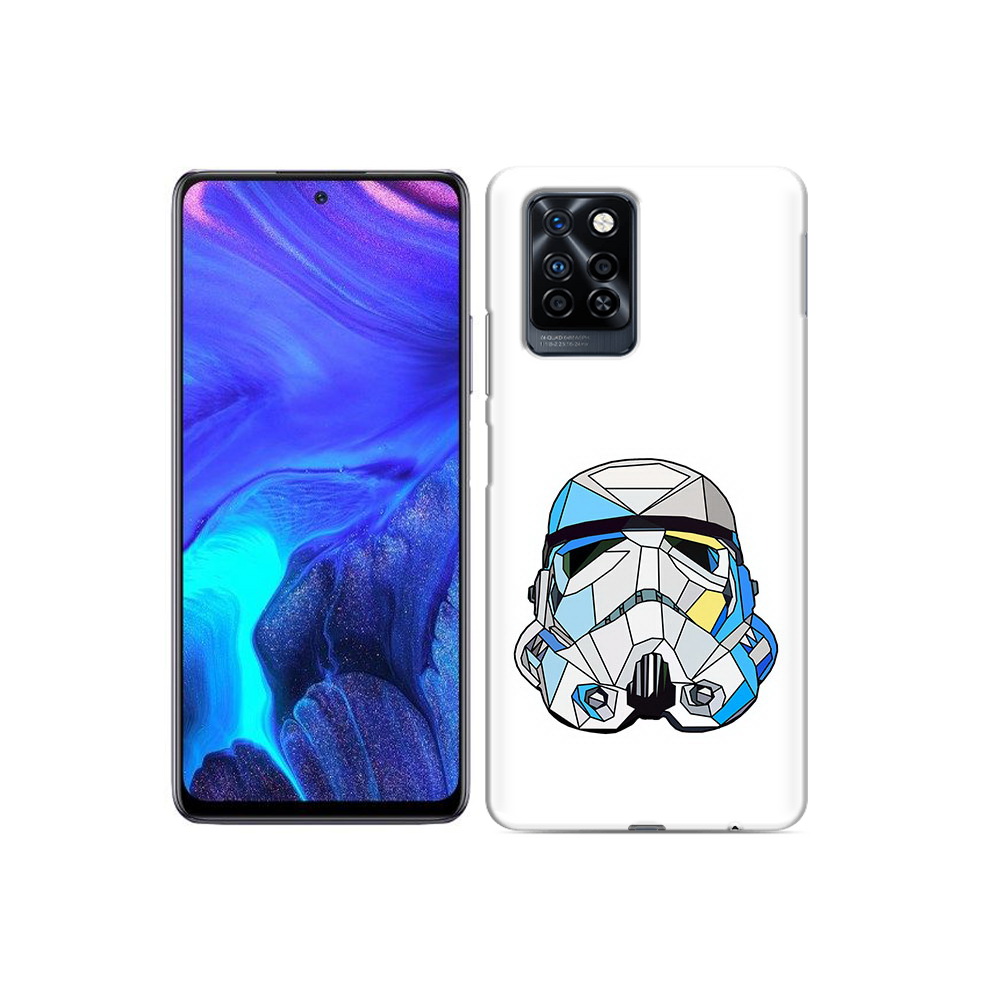 

Чехол MyPads Tocco для Infinix Note 10 Pro star wars дарт вейдер, Прозрачный, Tocco