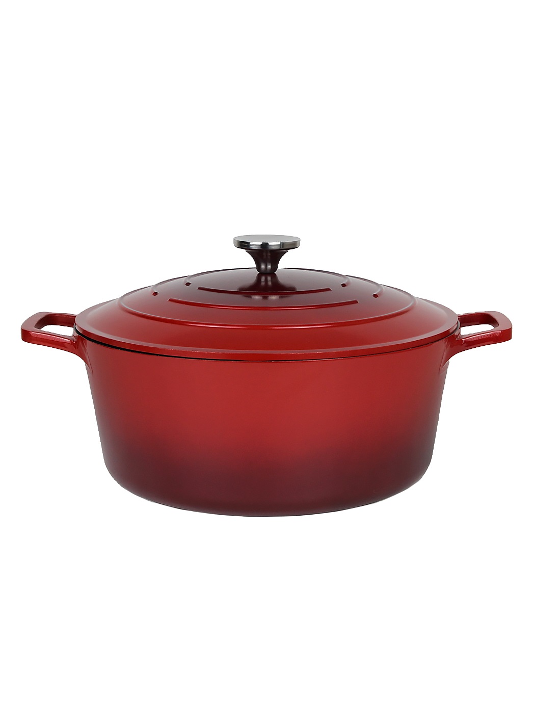 

Кастрюля Kamille KM 4467 Dublin 6,5 л 28х12 см литой алюминий красный, KM 4467