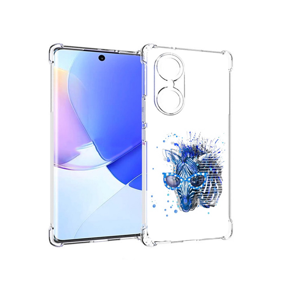 

Чехол MyPads Tocco для Honor 60 расплывчатая зебра, Прозрачный, Tocco