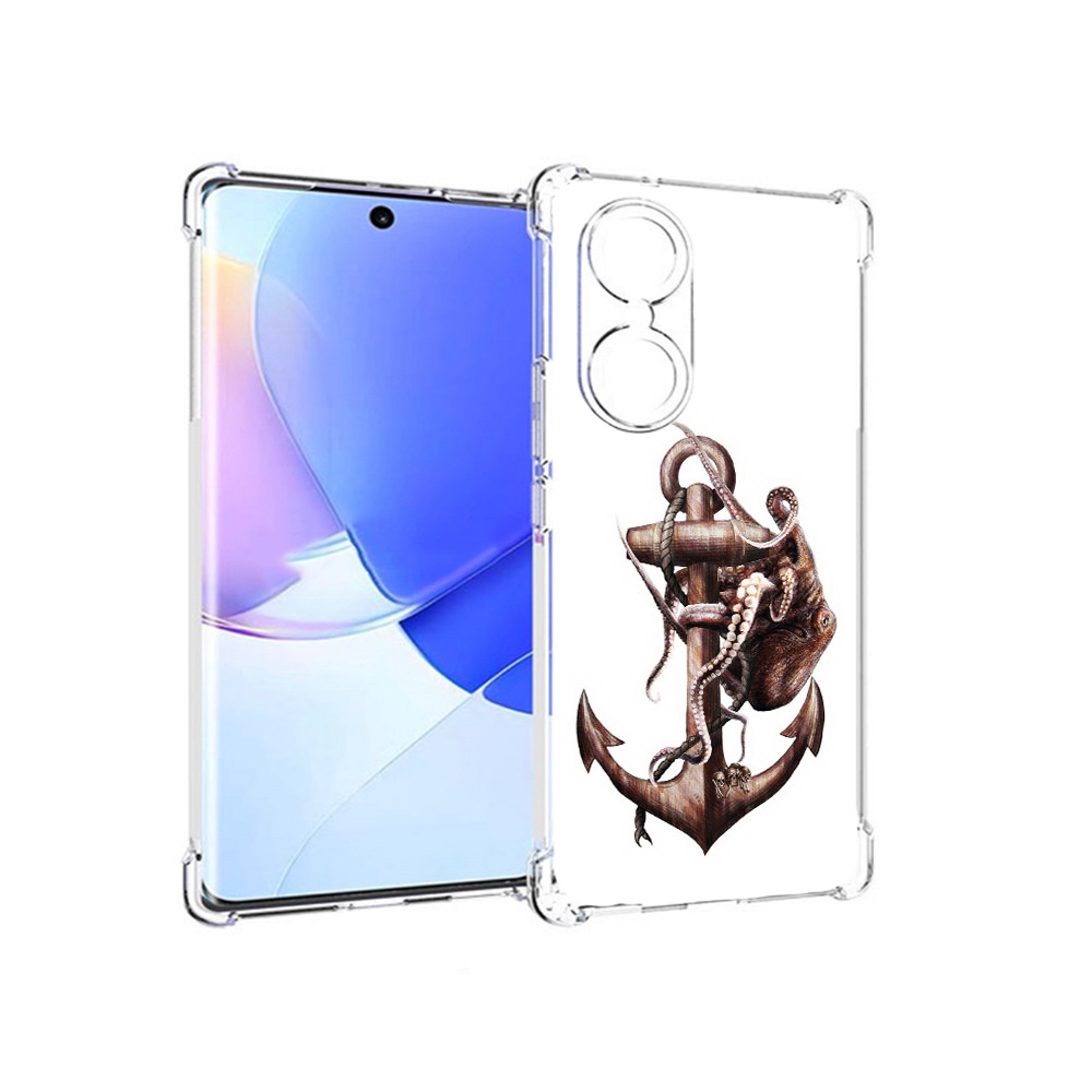 

Чехол MyPads Tocco для Honor 60 ржавый якорь, Прозрачный, Tocco