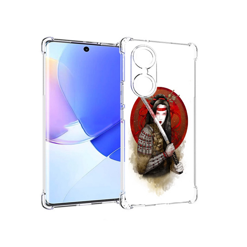 

Чехол MyPads Tocco для Honor 60 рисованная девушка с катаной, Прозрачный, Tocco