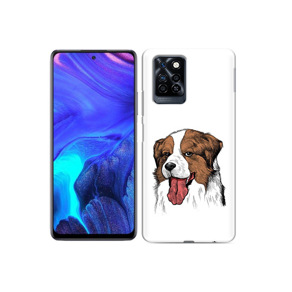 

Чехол MyPads Tocco для Infinix Note 10 Pro бетховен, Прозрачный, Tocco