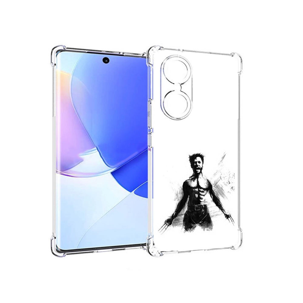 

Чехол MyPads Tocco для Honor 60 росомаха, Прозрачный, Tocco
