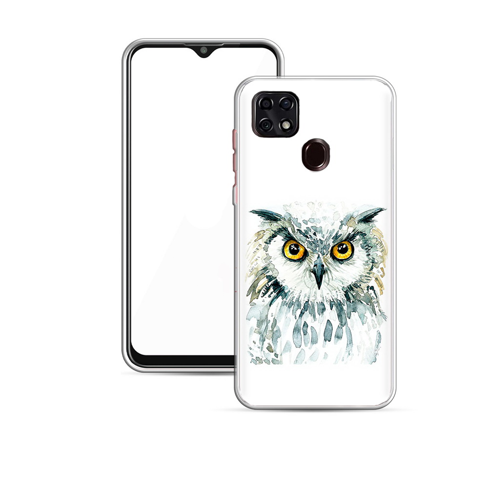 

Чехол MyPads Tocco для ZTE V2020 Серьезная сова (PT226946.457.156), Прозрачный, Tocco