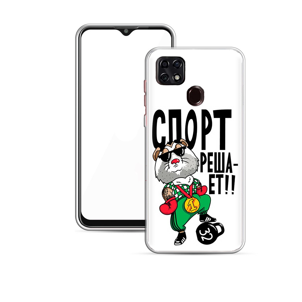 

Чехол MyPads Tocco для ZTE V2020 Спорт решает (PT226946.457.161), Прозрачный, Tocco