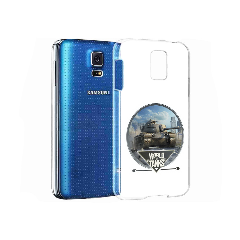 

Чехол MyPads Tocco для Samsung Galaxy S5 Мир танков (PT12196.512.119), Прозрачный, Tocco