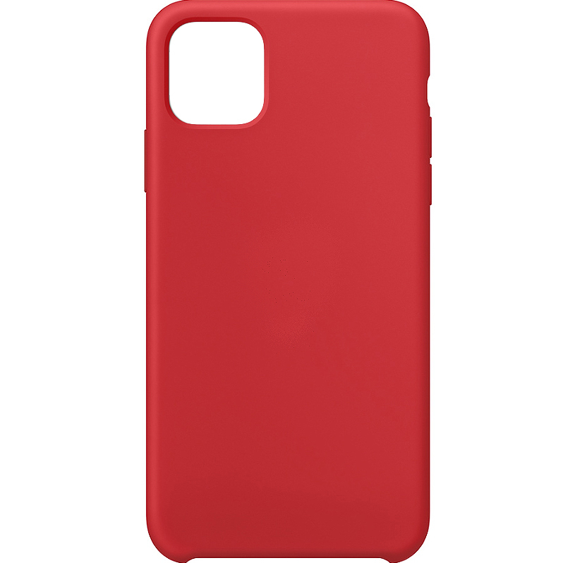 фото Силиконовый чехол silicone case для iphone 12 mini 5.4", красный grand price