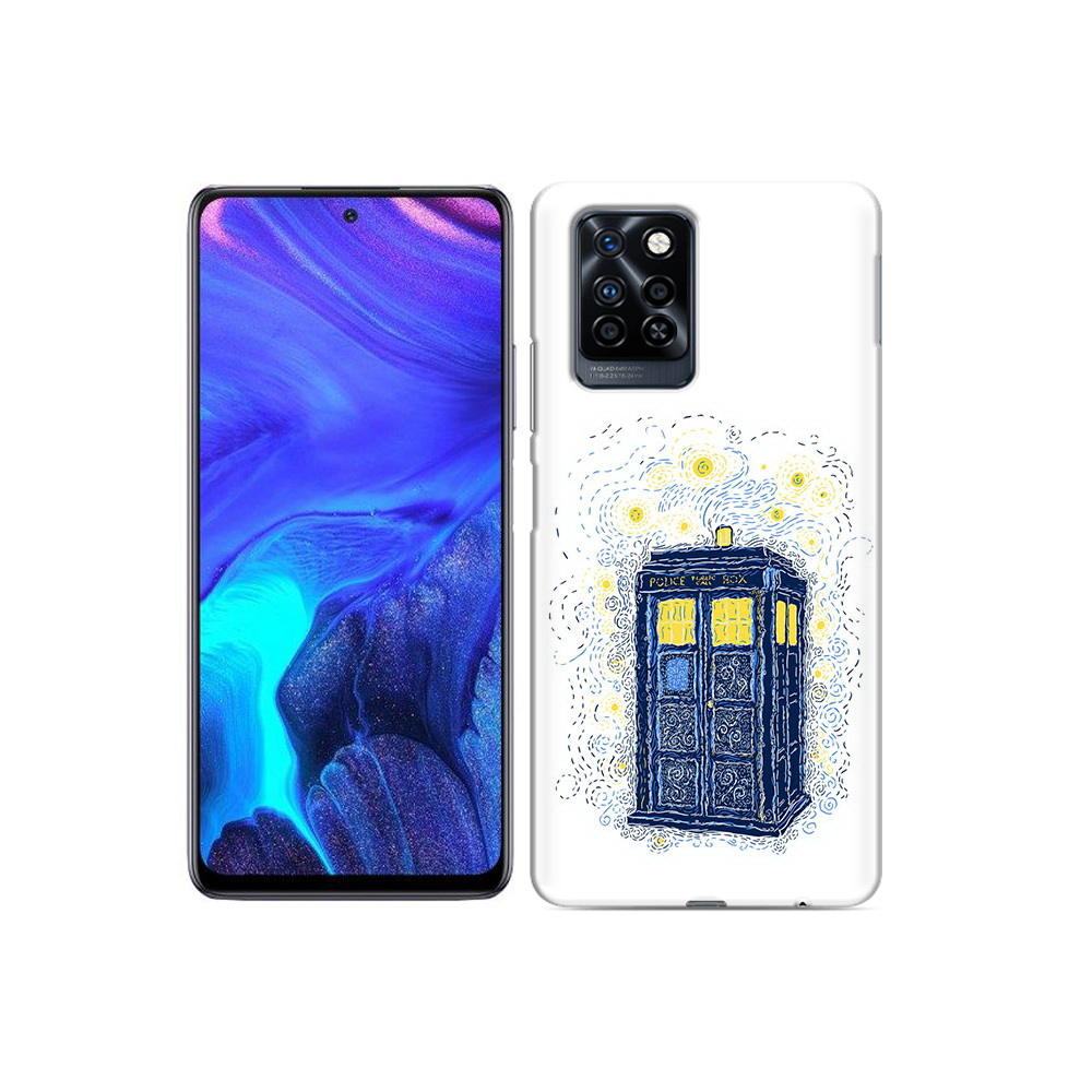 

Чехол MyPads Tocco для Infinix Note 10 Pro будка рисунок, Прозрачный, Tocco