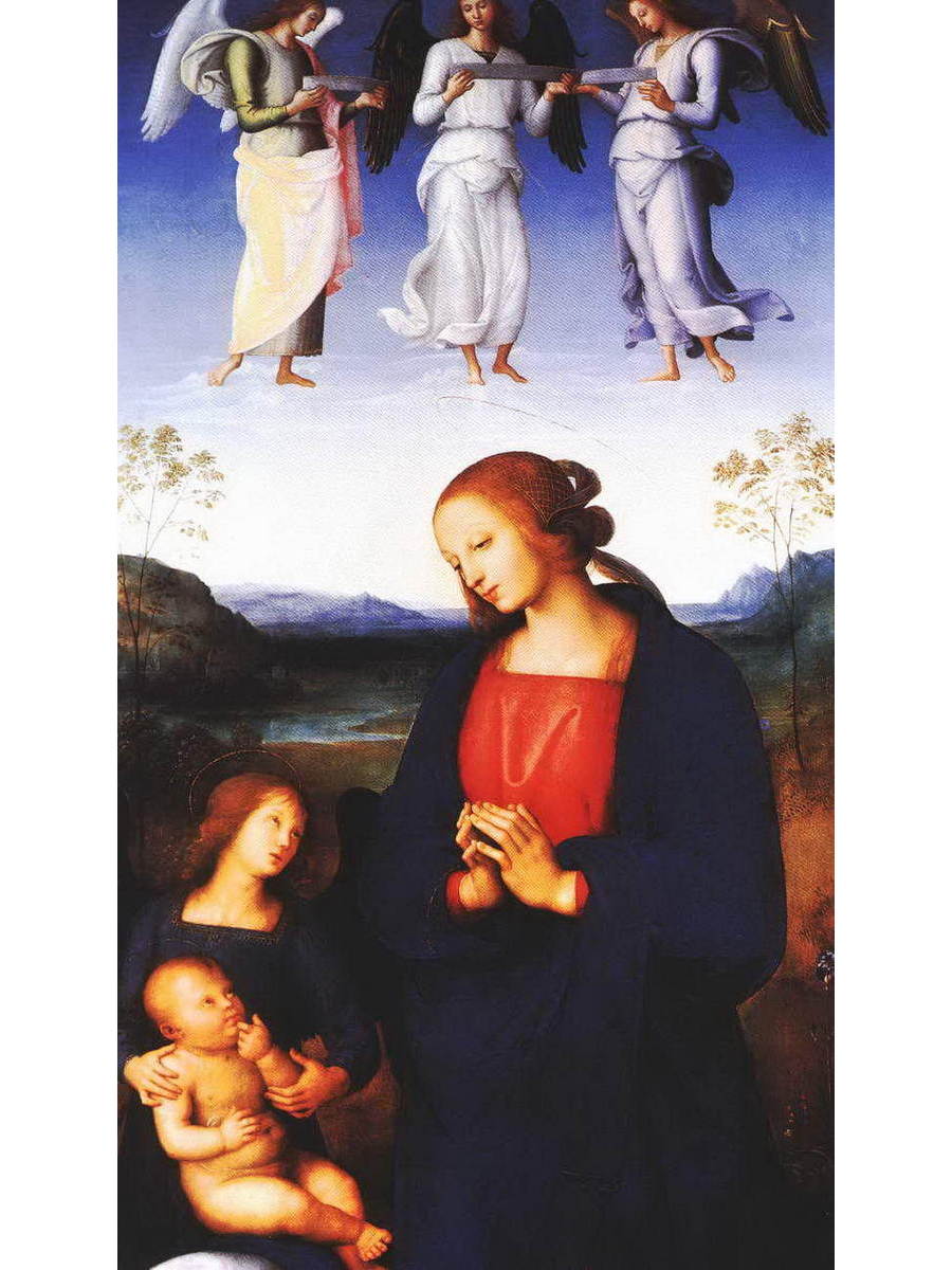 

Постер DRABS A3 Перуджино Пьетро ди Христофоро Вануччи ок. 1446 1523 Мадонна с младенцем