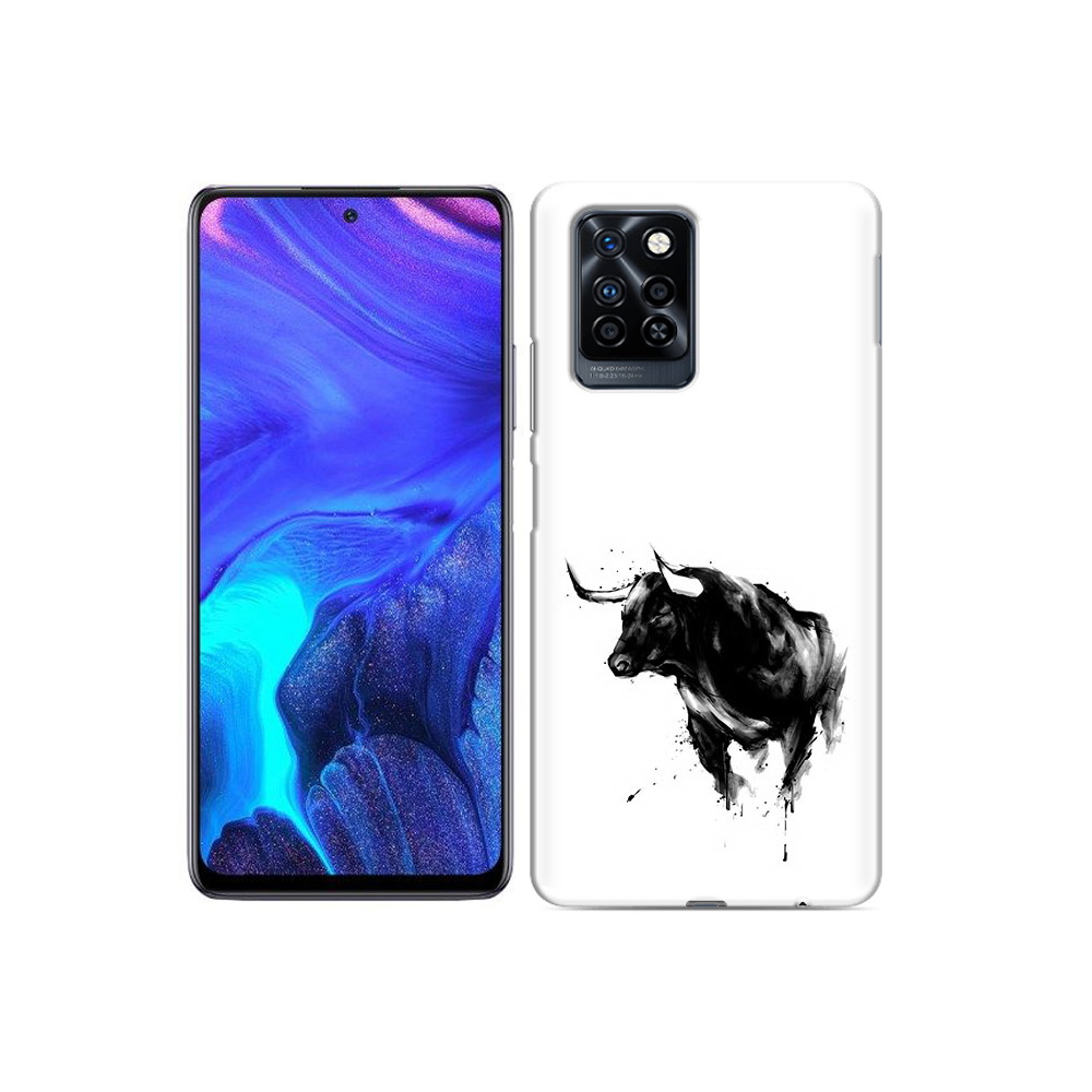 

Чехол MyPads Tocco для Infinix Note 10 Pro бык, Прозрачный, Tocco