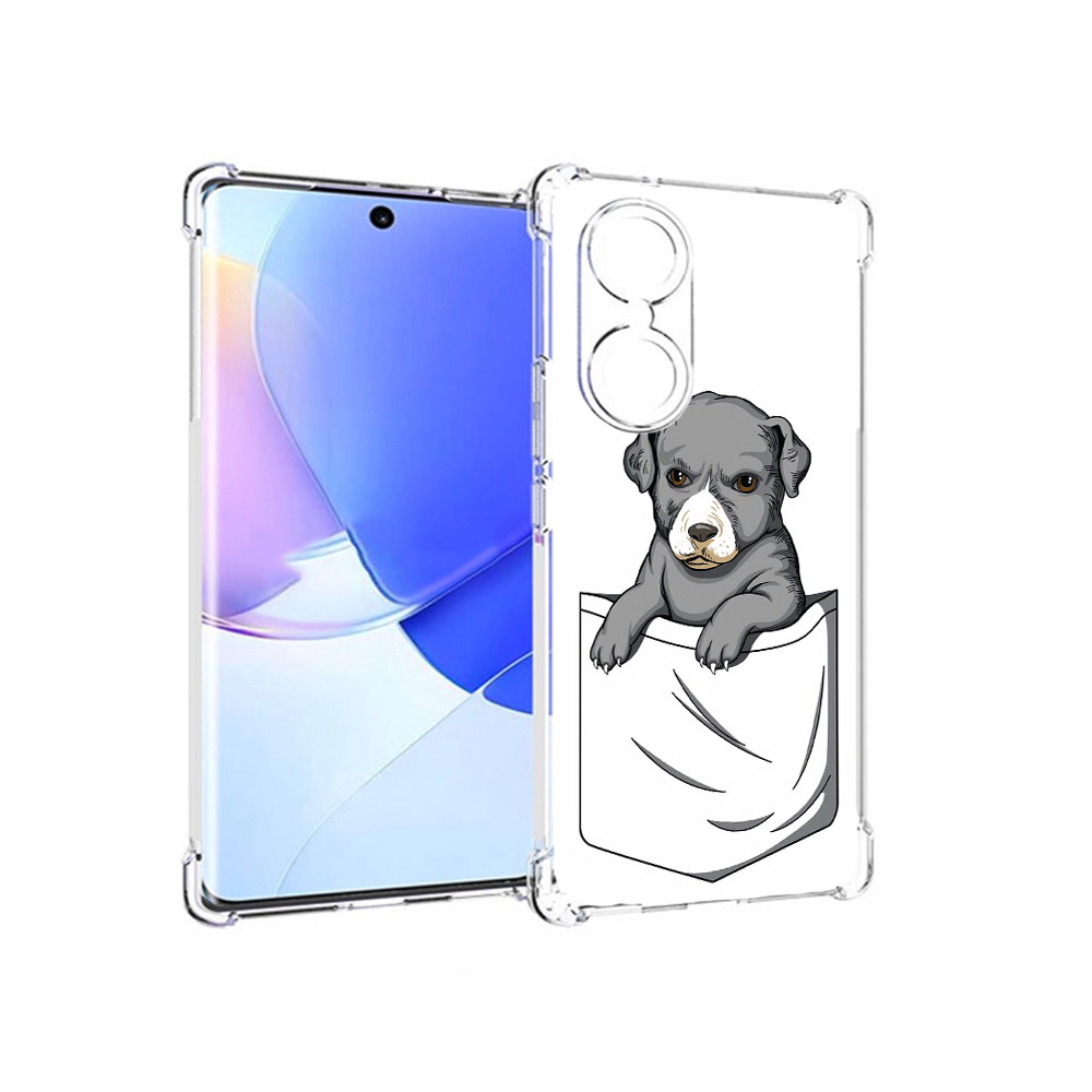 

Чехол MyPads Tocco для Honor 60 собачка в кармане, Прозрачный, Tocco