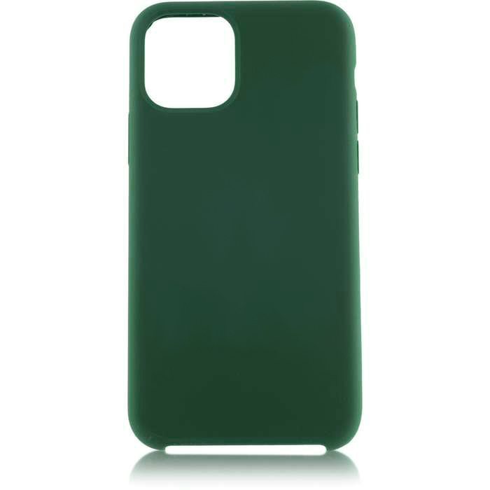 фото Силиконовый чехол silicone case для iphone 12 mini 5.4", зеленый grand price