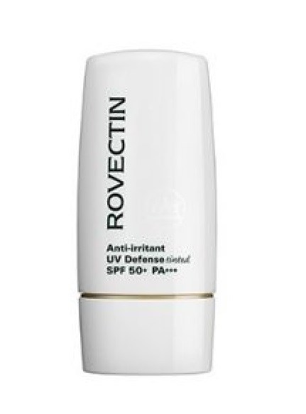 Солнцезащитный крем ROVECTIN Anti- Irritant UV Defense Tinted SPF 50+ PA+++, 50 мл edwin jagger крем для бритья aloe vera 75